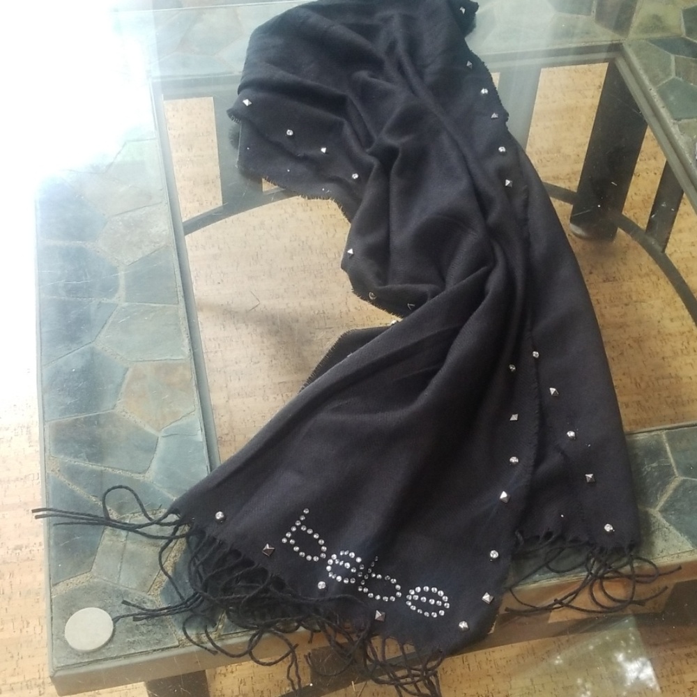 Bebe Scarf with rhinestones